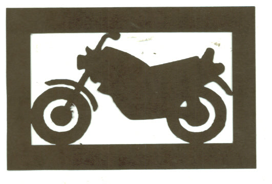 Motorcycle Die Cut