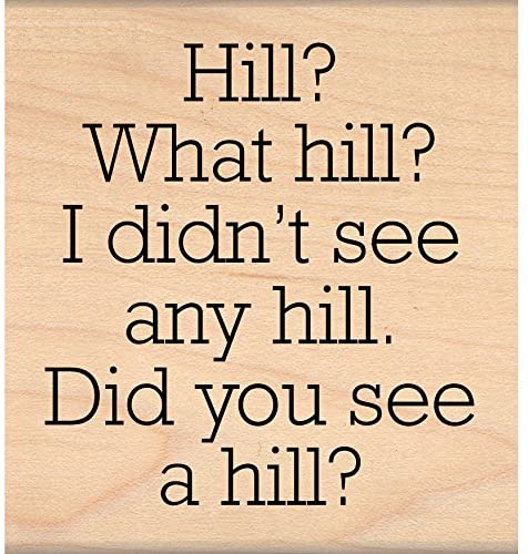 Hill What Hill Stamp by MSE