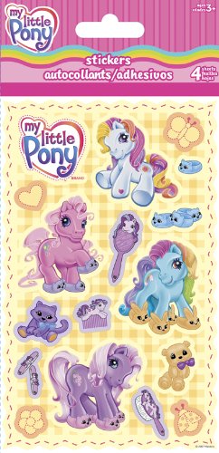 My Little Pony Cartoon Horse Stickers 4 Sheets