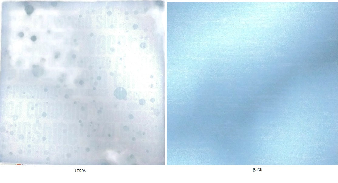 12x12 Double Sided Paper - Ocean Mist 2 Sheets