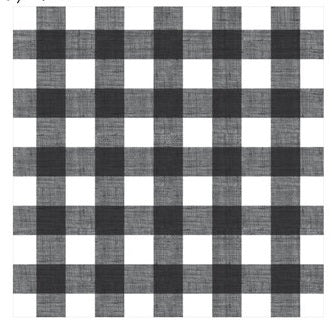 Black and White Buffalo Plaid Scrapbook Paper