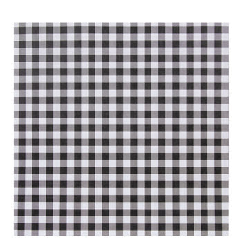 Black and White Buffalo Plaid Scrapbook Paper