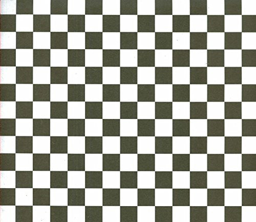 Black and White Checkered Scrapbook Paper 12x12