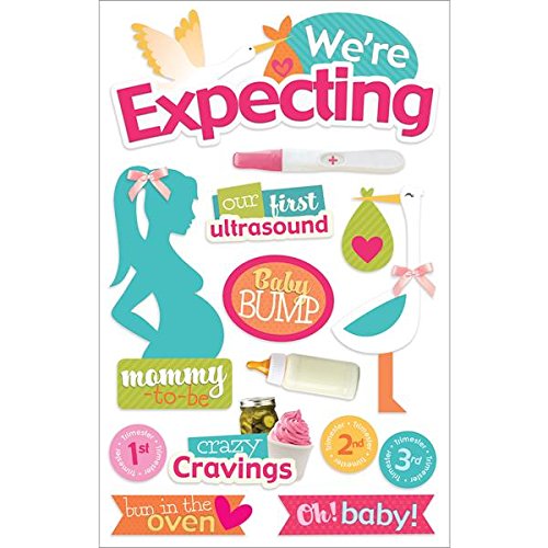 Paper House We're Expecting Pregnancy Stickers
