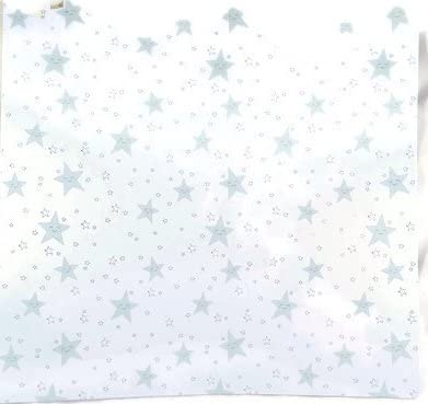 Baby Boy Blue Nursery Stars Scrapbook Paper