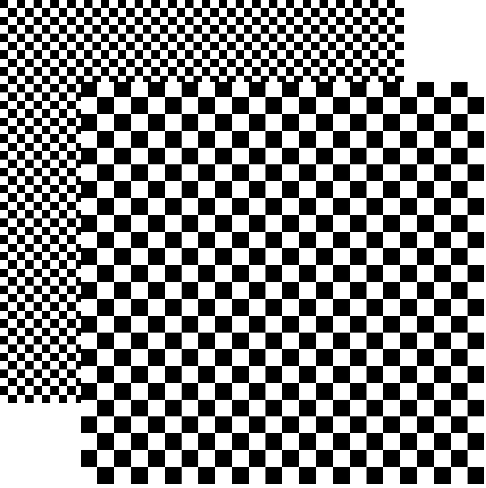 Black White Checkered Double Sided Paper Cardstock 12x12-5 Sheets – Country  Croppers