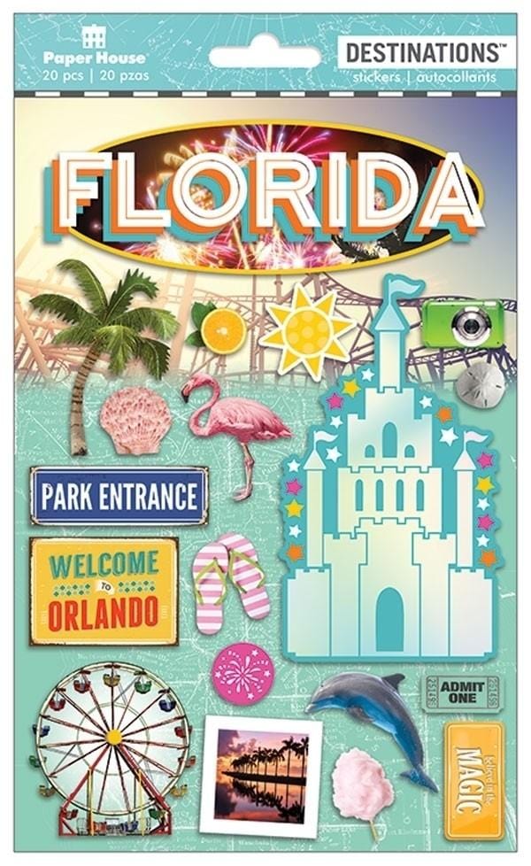 Florida Magic 3d Stickers
