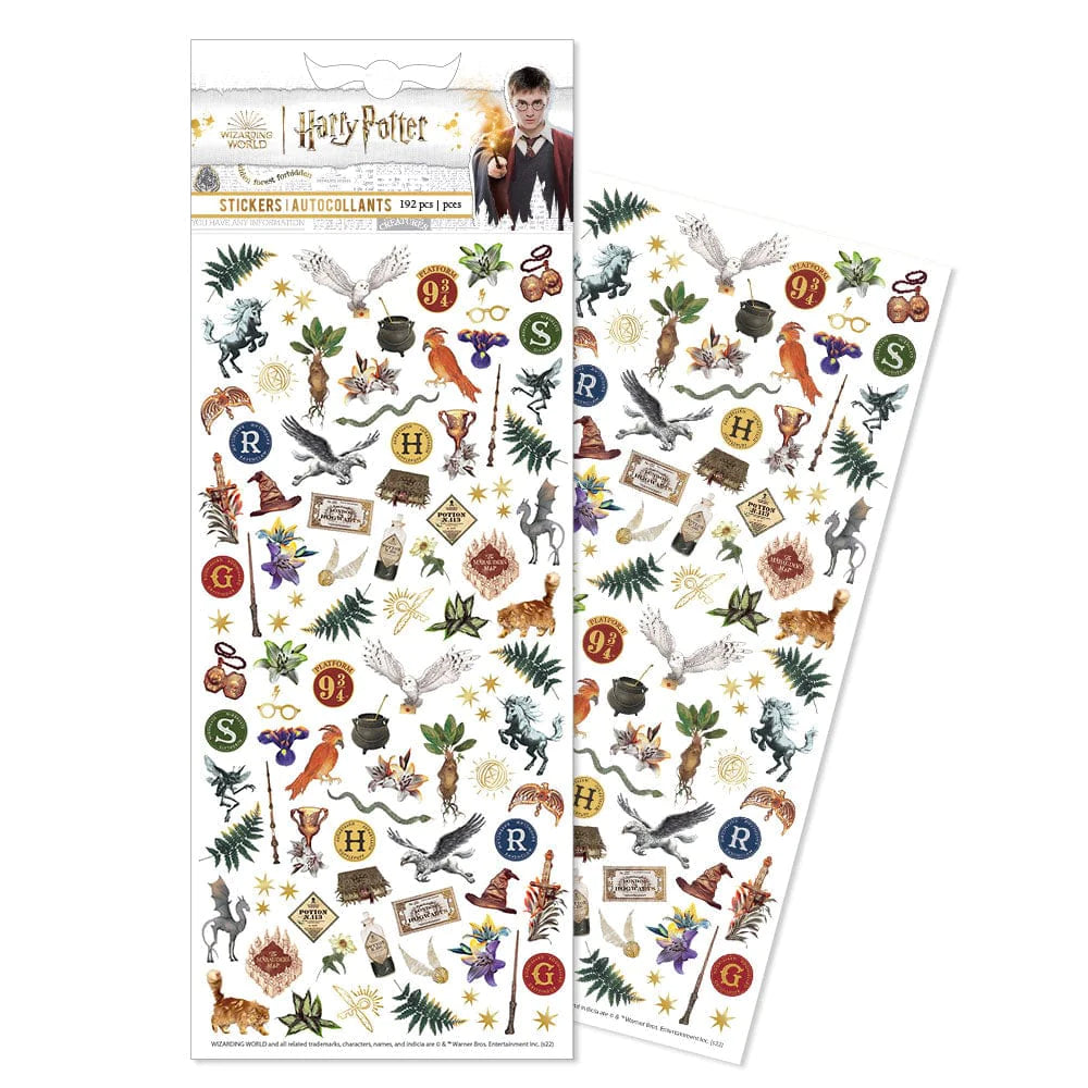 Harry Potter Floral Micro Stickers