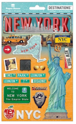 Paper House New York Stickers 2d