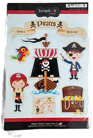 Pirate Stickers by Scrapbook Customs