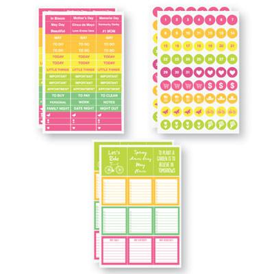 May Planit Stickers by Reminisce Planner Stickers