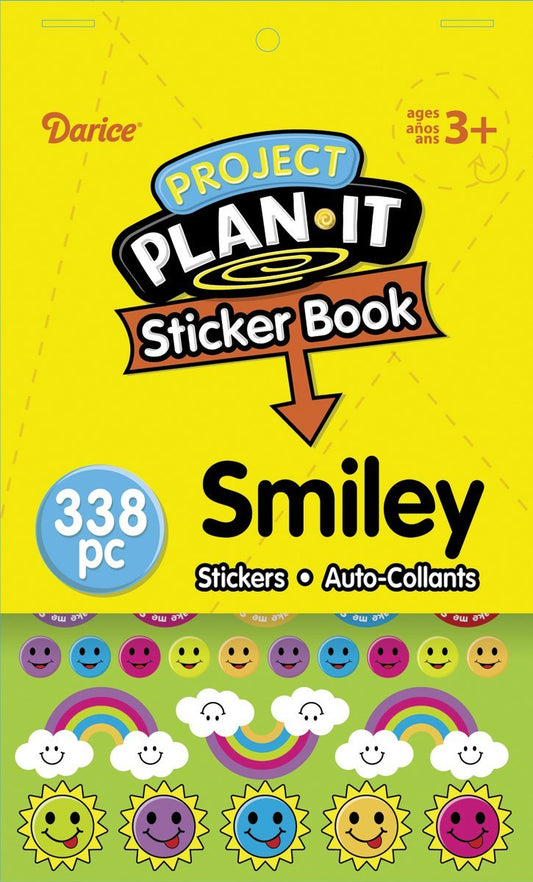 Smiley Face Rewards Sticker Book Planner Stickers