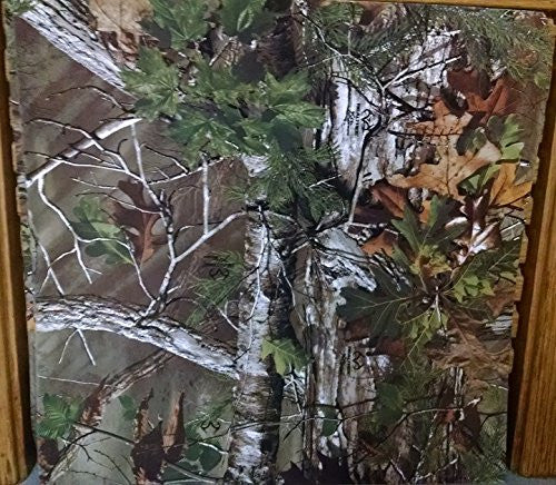 Realtree Green Camo Camouflage 12x12 Scrapbook Paper - 4 Sheets