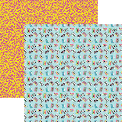 1990s Sheets Favorite Hits - 90s Flashback - 12X12 Scrapbook Paper – Country Croppers