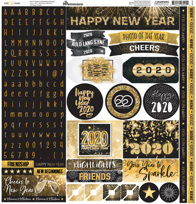 2020 New Years Stickers by Reminisce