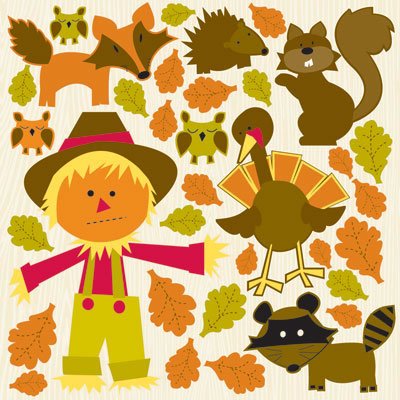 Autumn Forest Icon Stickers by Reminisce