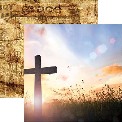 Amazing Grace - Devoted Faith 2 - 12X12 Scrapbook Papers by Reminisce - 5 sheets - by Reminisce