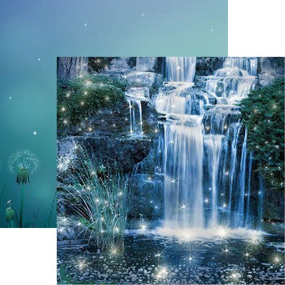 Magical Oasis - Fairy Forest 2 - 12X12 Scrapbook Papers by Reminisce - 5 sheets