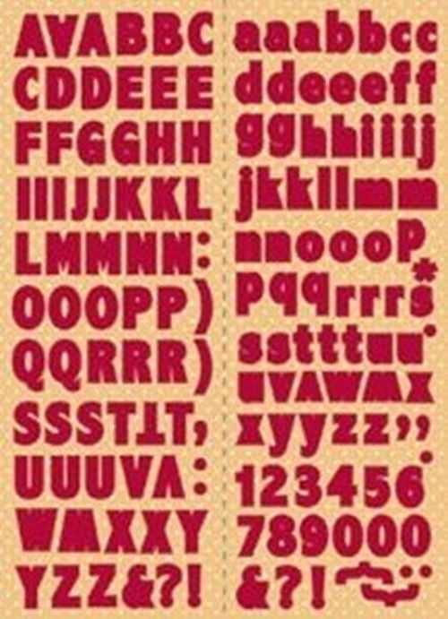 Good Boy Alphabet Stickers by Reminisce