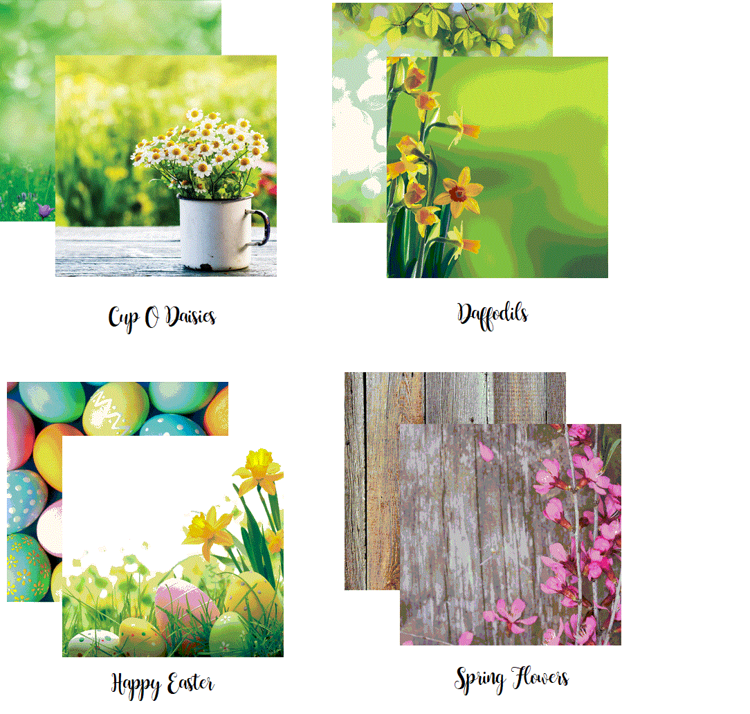 Hello Spring Scrapbook Papers Set by Reminisce