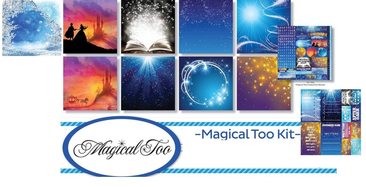Reminisce Magical Too Scrapbook Paper & Stickers Set