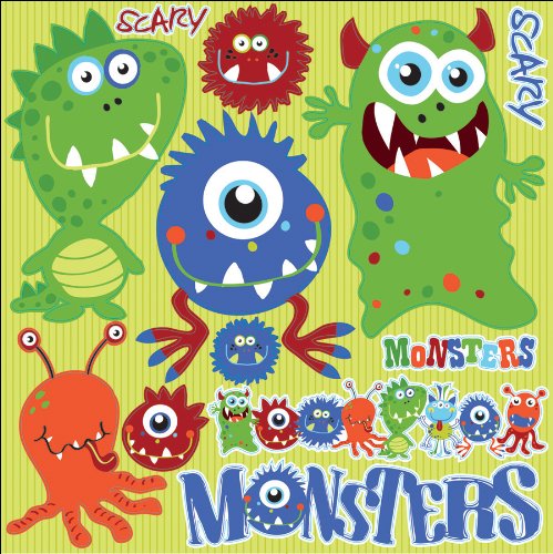 Monsters Stickers by Reminisce