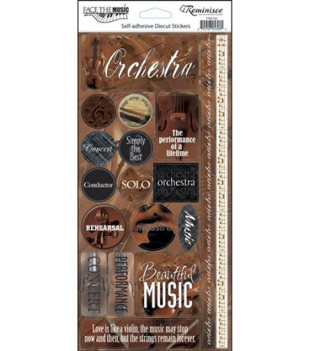 Orchestra Stickers - Face the Music by Reminisce – Country Croppers