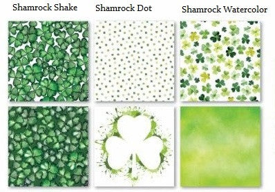 Shamrock Shake St Patricks Day - 12x12 Scrapbook Papers Set - 3pc - by Reminisce
