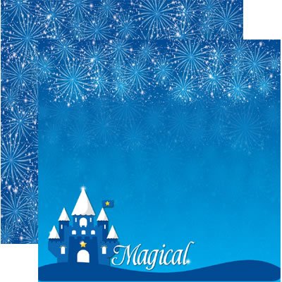 Magical - 12x12 Scrapbook Paper by Reminisce  - 5 Sheets
