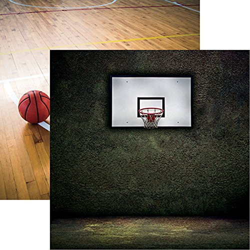 Reminisce The Basketball Collection - Basketball Hoops Scrapbook Paper