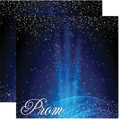 Prom Night Scrapbook Paper by Reminisce