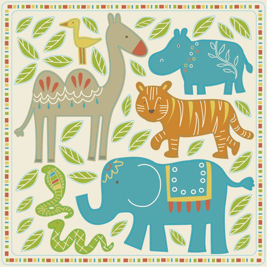 Reminisce The Wild Animal Stickers