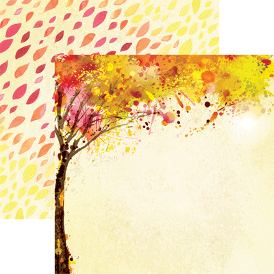 Autumn Splendor Scrapbook Paper by Reminisce