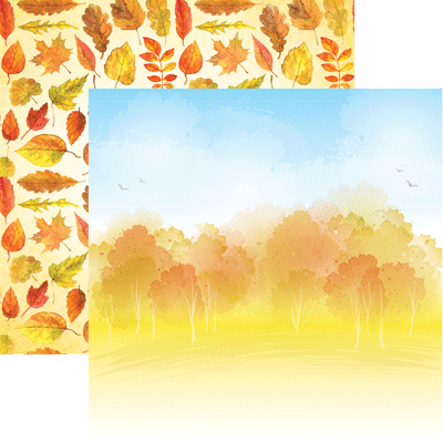 Autumns Arrival Paper by Reminisce Watercolor Fall