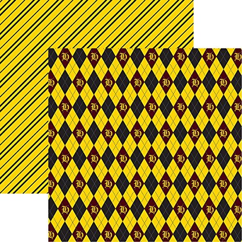 Harry Potter Wizards 101 Plaid Cardstock Paper