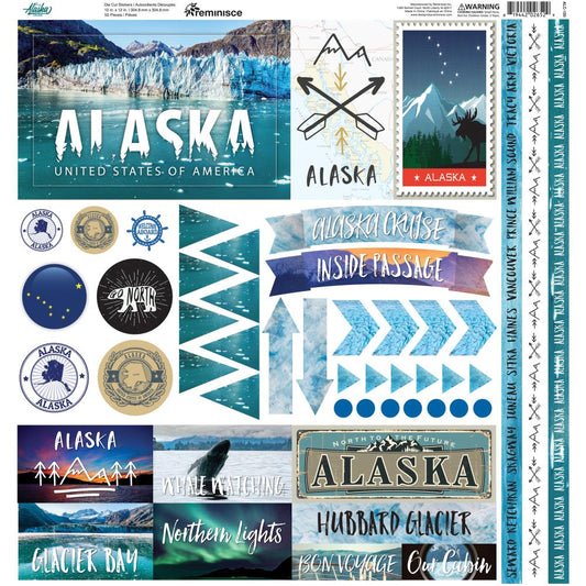 State of Alaska Stickers by Reminisce