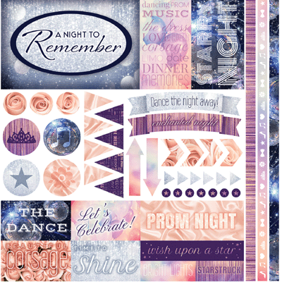 A Night To Remember Dance Stickers