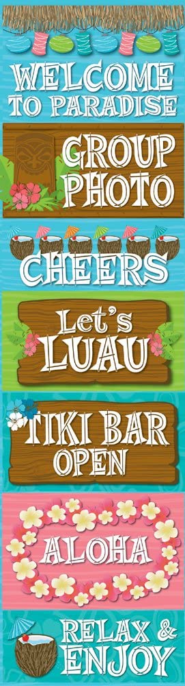 Luau Chipboard Stickers by Reminisce