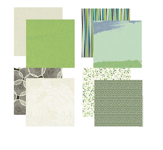 Reminisce Earth Day Scrapbook Paper