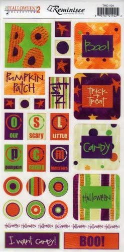 Reminisce Halloween Boo Stickers