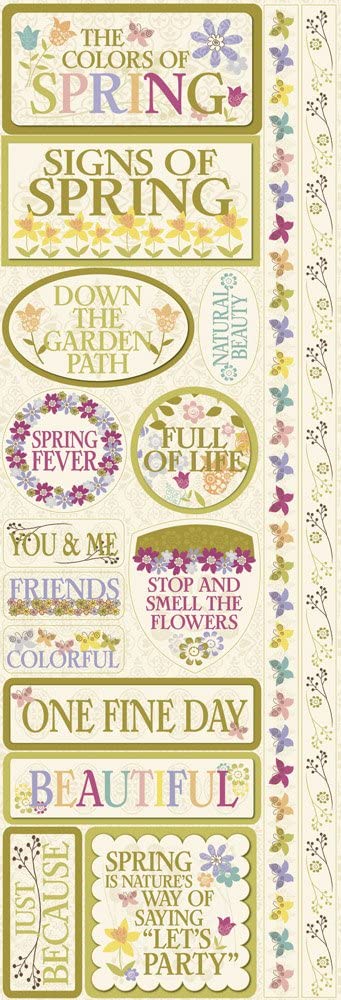 In Bloom Spring Stickers by Reminisce