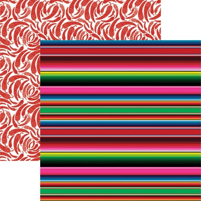 Mexican Blanket Scrapbook Paper by Reminisce