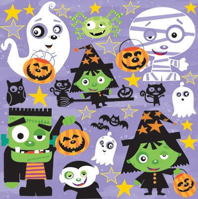 Moonshine Crew Halloween Stickers