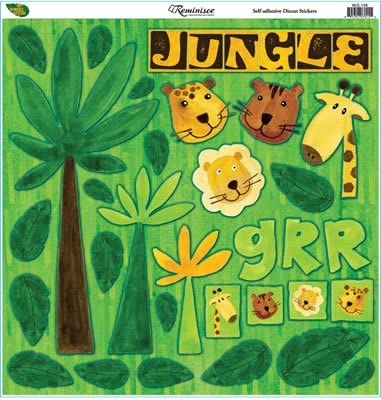 My Jungle Safari Stickers by Reminisce