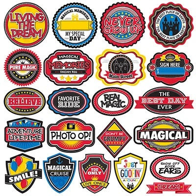 Real Magic Label Stickers by Reminisce