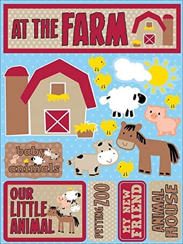 3d Farm Animal Stickers by Reminisce
