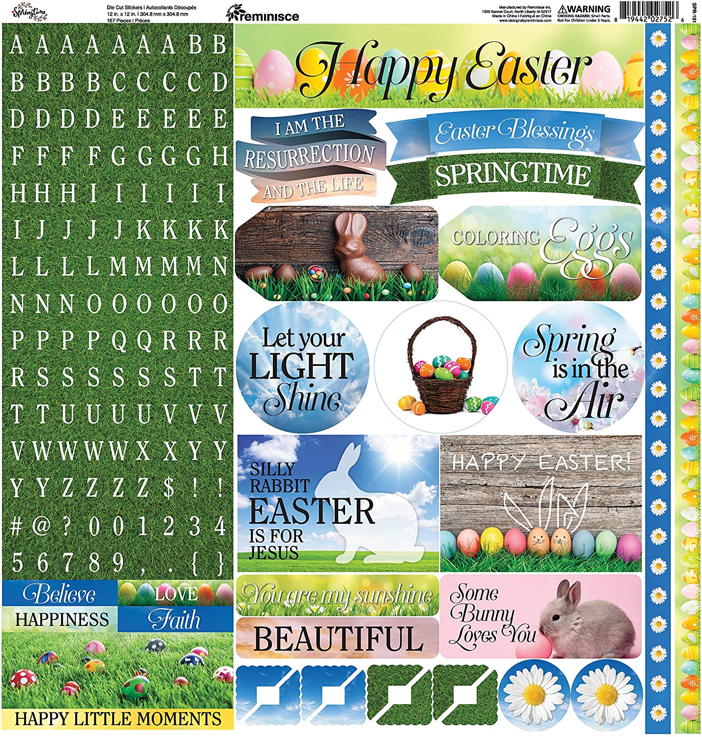 Springtime Easter Stickers by Reminisce