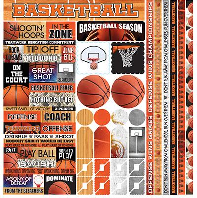 The Basketball Collection Stickers by Reminisce