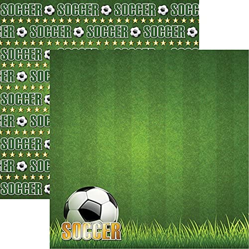 Soccer Scrapbook Paper The Soccer Collection