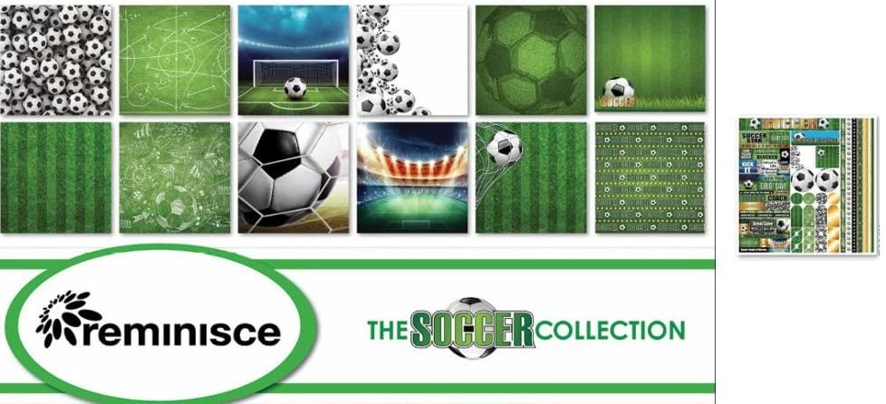 Reminisce The Soccer Collection Papers and Stickers